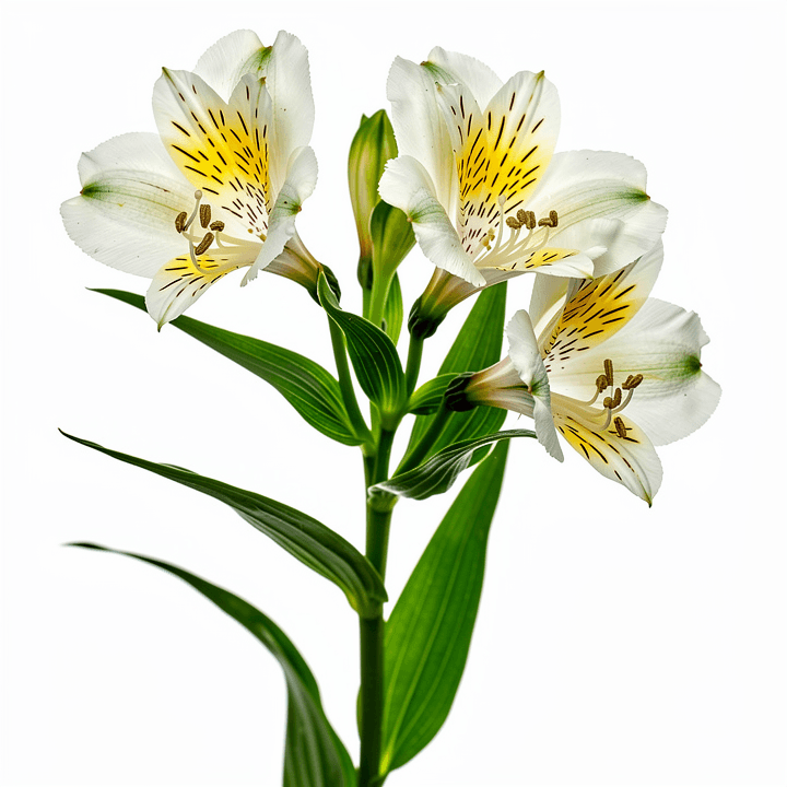 White Alstroemeria