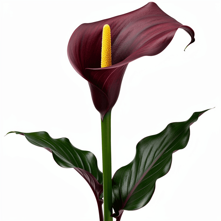 Burgundy Calla Lily