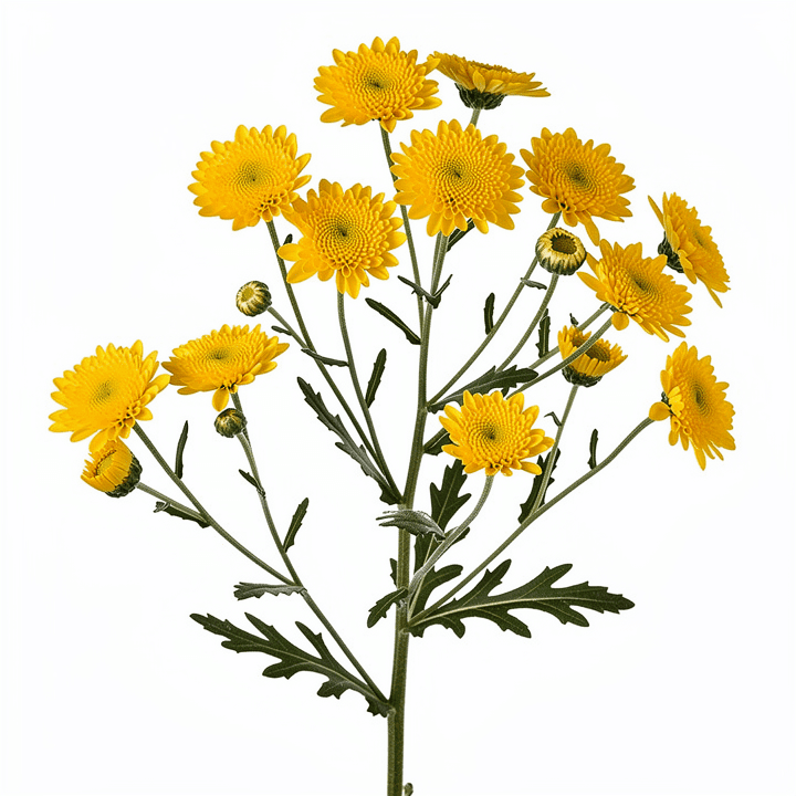 Yellow Spray Chrysanthemum