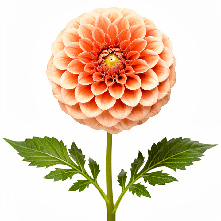 Peach Dahlia