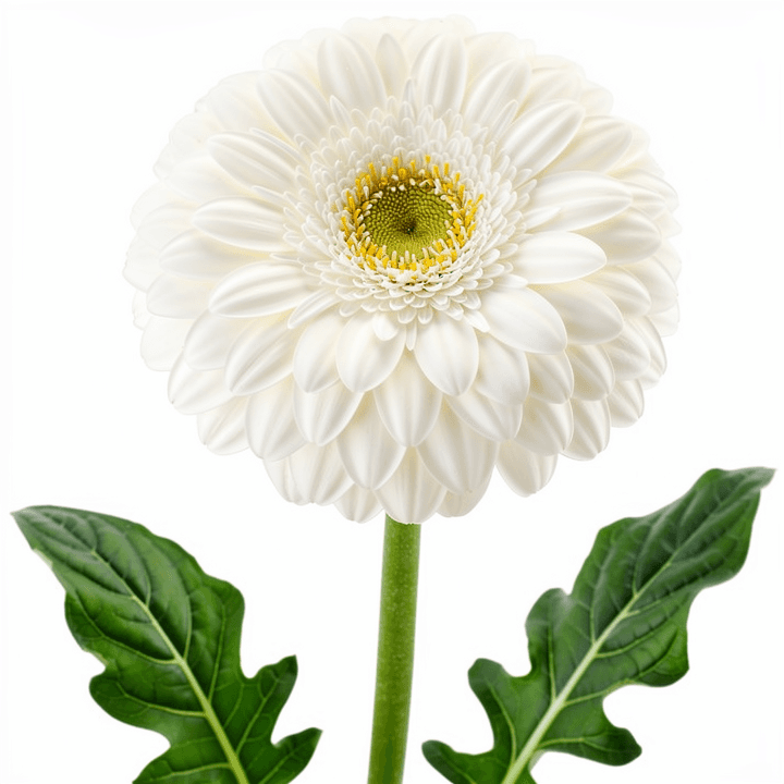 White Gerbera