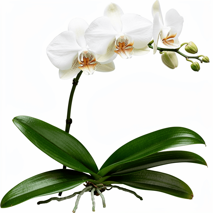 White Phalaenopsis Orchid