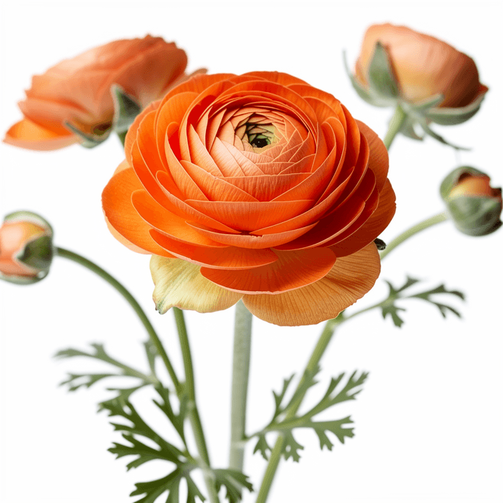 Orange Ranunculus