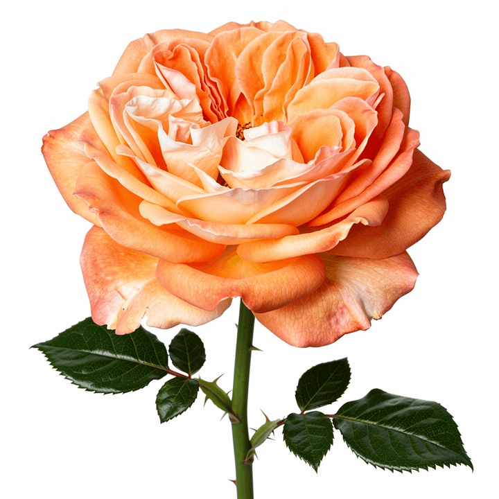 Peach Garden Rose